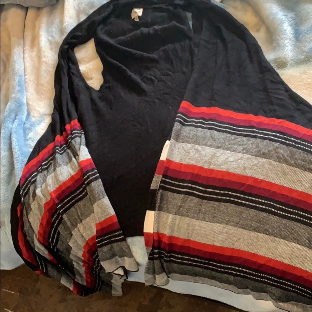Open sleeve cardigan